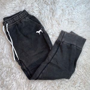 PINK Victoria's Secret Black Jogger Pants